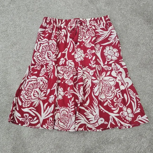 NWT Women Knox Rose | Mini Tiered Skirt Side Pockets XS - Picture 9 of 11